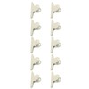 10Pcs Hinge Clips Large Metal Hinge Binder Clips for Paper