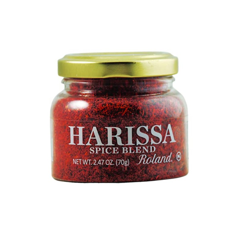 Roland Foods Harissa Spice Blend, Specialty Imported Food, 2.47-Ounce Jar