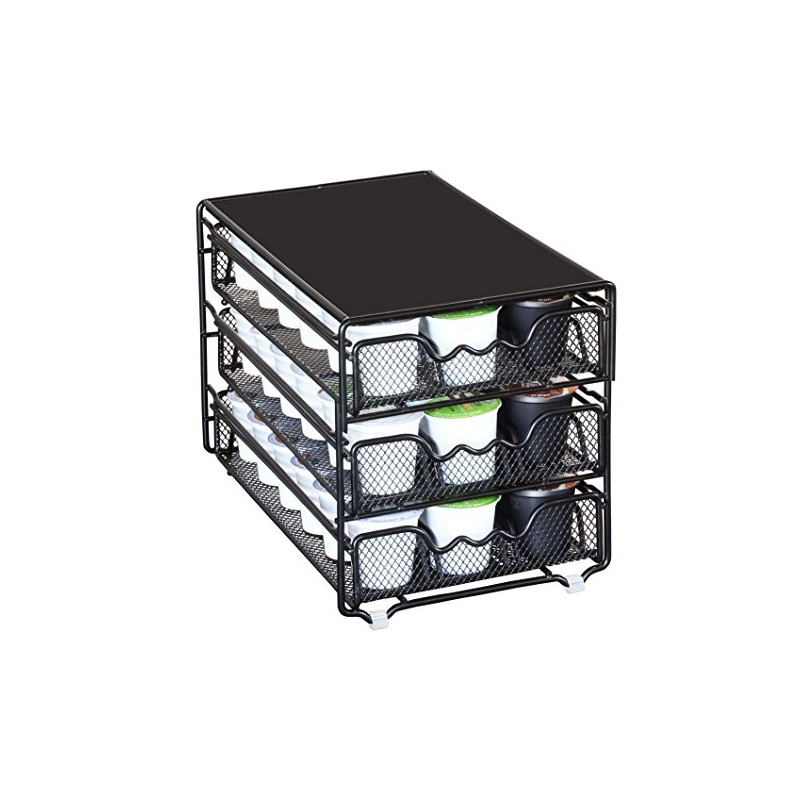 Deco Brothers 3 Tier K-Cup Holder Drawer for 54 Coffee