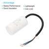 PATIKIL CBB60 10uf Running Capacitor,1Pcs AC 450V 2 Wires 50/60Hz