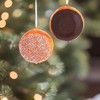 The Bridge Collection 3.5" Jelly and Bavarian Donut Ornaments -