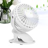 USB Clip Fan,Cooling Fan USB-Powered Desktop Fan with Clamp |