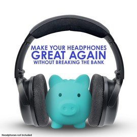 AHG QC35 Replacement Ear Pads Cushions Compatible with Bose QuietComfort 35 / Bose QC35 / Bose QC35 ii Headphones (Mosaic). Premium Protein Leather | Thick FlexiSoft High-Density Foam | Great Comfort