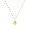 Elli Women's Necklace Virgin Mary Cross Pendant Spiritual in 925