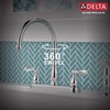 Delta Windemere Chrome Kitchen Faucet with Side Sprayer, Traditional 4