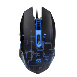 Vorago Start The Game MO-501 Mouse Alámbrico Gamer, 3200 dpi, Sensor de Movimiento de 4000 FPS, Retroiluminación LED, Pc Gamer/Mac/Windows, Oficina, Hogar, Escuela