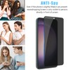 Anbzsign [2+2 Pack for Galaxy S24 5G Privacy Screen Protector