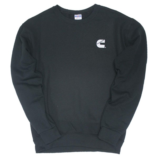 Diesel Power Plus Cummins Black Crew Neck Sweat Shirt Sweatshirt Sweater New (X-Large)
