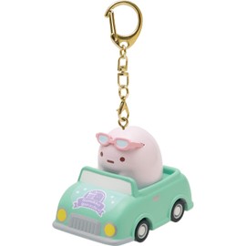 Sumikko Gurashi AB05107 Mini Car Keychain Tapioka