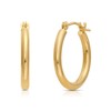 Art and Molly 14k Yellow Gold Hoop Earrings, 13mm (0.5