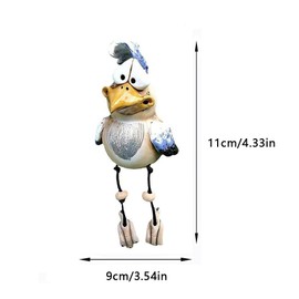 Youery 3 x Chicken Decorative Garden Decoration for Outdoor Figures, Ceramic Chicken Animal Figure, Garden Stake, Ceramic Figure, Handmade Ornament, Resin Garden Figures & Garden Statues, Funny Garden