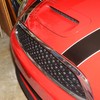 ECOTRIC Chrome Grille Hood Trim Moulding Compatible with 2009-2015 Mini