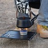 Foldable Alcohol Stove Pot Stand,Stainless Steel Crossing Pot Holder,Camping Kettle