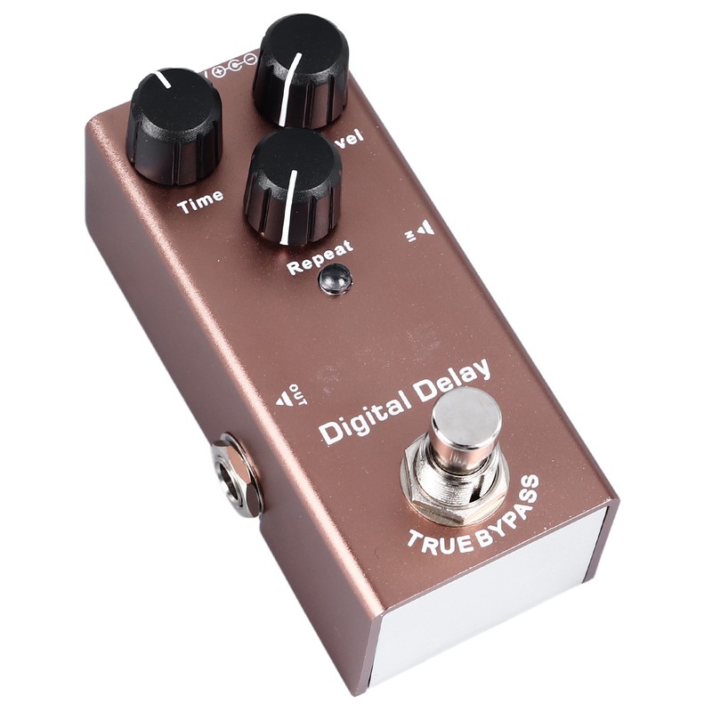 Electric Guitar Effect Pedal Single Type Accurate Adjustment Aluminum Alloy