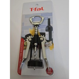 T-Fal PREMIUM QUALITY CORKSCREW BOTTLE, WINE, AND BOTTLE OPENER