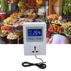 Pre Wired Temperature Controller LED Digital Temperatures Regulator with Sensor