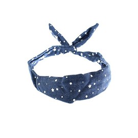 Zac's Alter Ego Denim Vintage Look Wire Headband