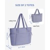 Wandering Nature Work Tote Bag with Cup Holder, Nurse Bag