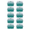 10Pcs Seedling Trays 12 Hole Transparent Adjustable Ventilated Seedling Starter