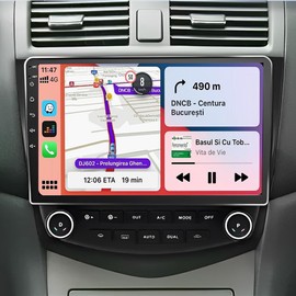 Car Stereo Fit for Honda Accord 1998 1999 2000 2001 2002 1998-2002 [2+32G] Wireless Carplay Android Auto Android 13 9" Touchscreen Car Radio Receiver FM WiFi GPS SWC Bluetooth AHD Camera