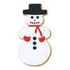 Foose Snowman Cookie Cutter 3.5 Inch –Tin Plated Steel Cookie