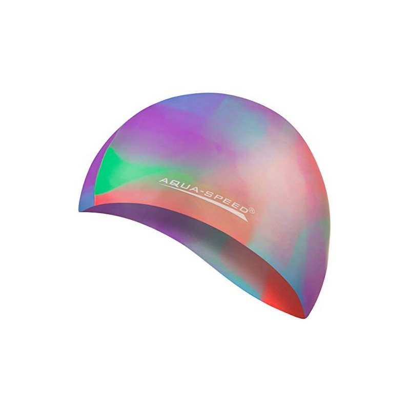 Aqua Speed Swimming Cap for Men, Bathing Cap Multi-Coloured with