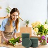 Nwvuop 6Pcs Floral Foam Round Flower Foam, 8cm Florist Foam
