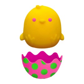 Schylling NeeDoh ChickaDeeDoos Colorful Squeeze Toy with Removable Eggshell for Kids