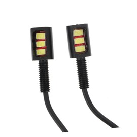 Mobestech 2pcs LED License Plate Light Car License Plate Screw Light for Enhanced Visibility Easy Installation Energy Efficient and Durable Design for Cars and Motorcycles