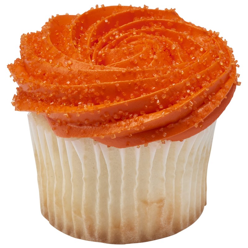 DecoPac Sanding Sugar | Orange Edible Sugar Sprinkles | 33oz