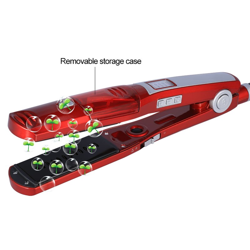 Kemei LED Temperature Display Hair Straightener Hair Straightening Flat Iron