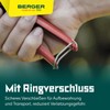 BERGER Commercial Grade Grass Shears, Self-Sharpening Steel Blades with Anti-Stick