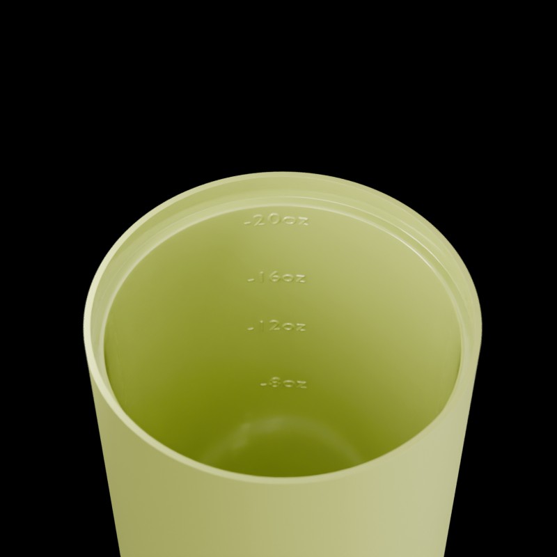 Fressko Ceramic Lined Tumbler with Titanium Straw - Venti 20oz,