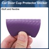 INFINAUTO 3D Car Door Handle Scratch Protector, 68x85mm Car Door