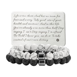 Recovery Addiction and Sobriety Gift for Women Men Anti Alcohol/Smoking Bracelet Glame Gift for Reducing the Urge to Drink Cravings, Effective in Reducing Alcohol Consumption