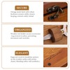 Sewing Kit Wooden Sewing Box with Accessories Retro Wooden Sewing