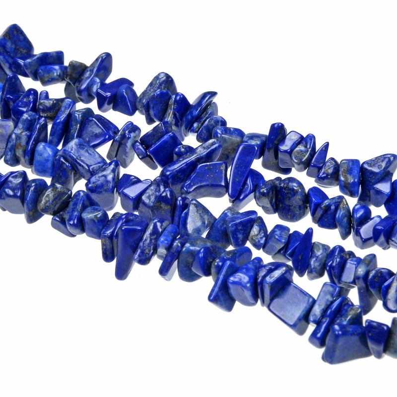 Unbranded Natural Lapis Nugget Irregular Nugget Chips Beads Size 7-8mm