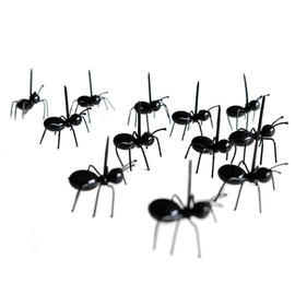 rukauf 12 x Ant Picks Fork Finger Food for Party Appetizers - Decorative Party Skewers