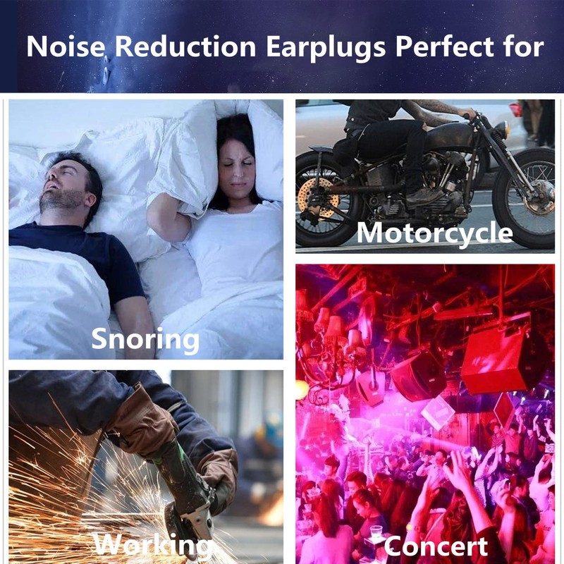 anforee Ear Plugs for Noise Cancelling - Sleep Ear Plugs