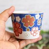 Sobachoko Stylish Tableware, Kutani Ware, Soba Inokuchi, Cherry Blossom Pattern,