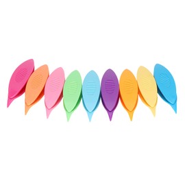 Juego de Lanzaderas de frivolité de 9 Piezas, Herramienta de Artesanía Colorida para Tejer a Mano de Plástico de Bricolaje Conveniente de Usar