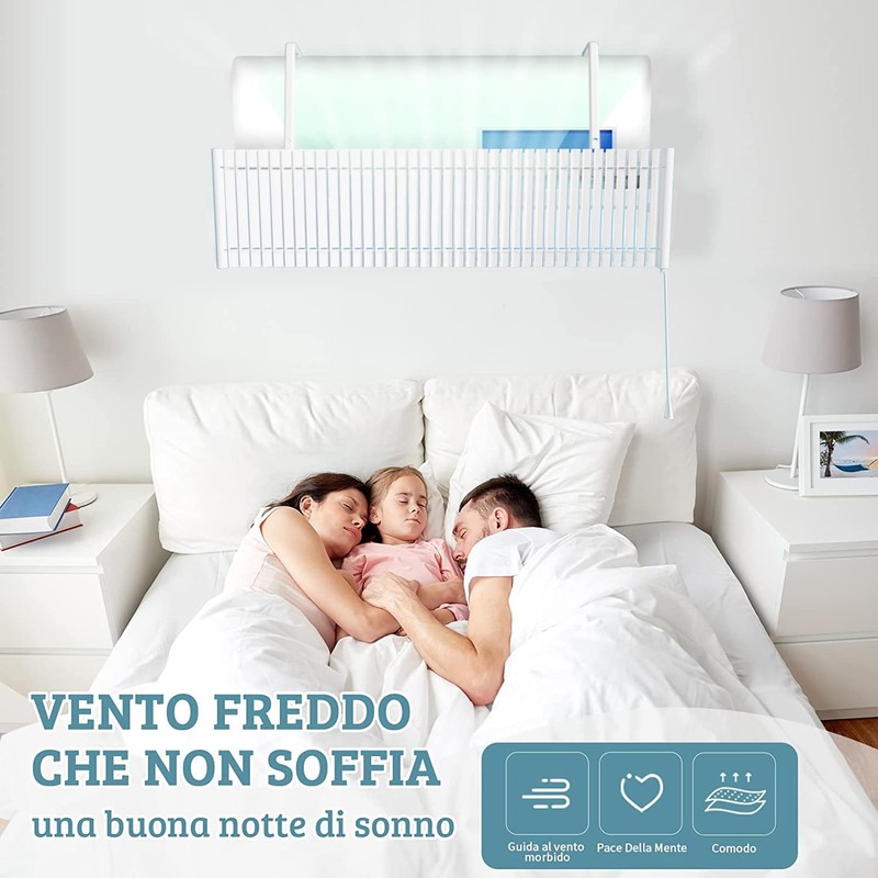 Air Conditioning Wind Deflector, Wind Deflector for Cold Air Conditioning,