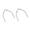 SHINEOFI 500Pcs Right Angle Welding Electrodes for Bumper Repair Brazing