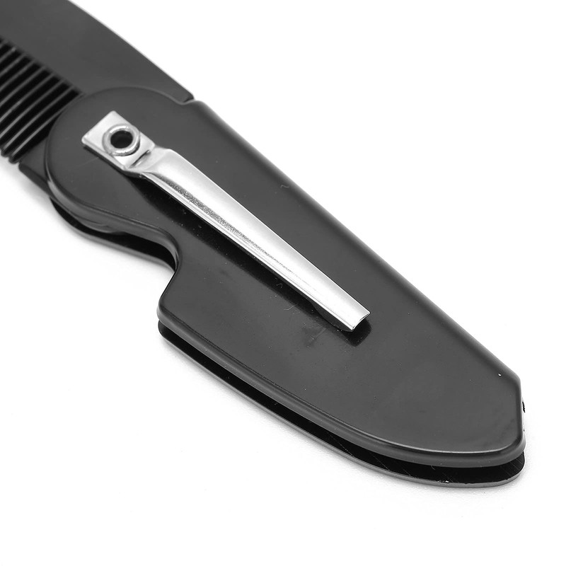 Folding Pocket Mustache Comb, Stiff Handheld Goatee Comb Straighten, Plastic