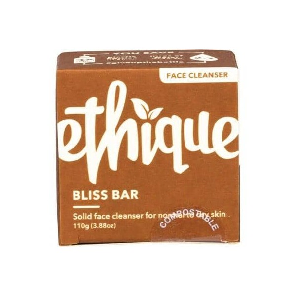 Ethique - Face Cleansing Bar - Bliss Bar for Normal to Dry Skin (110g)