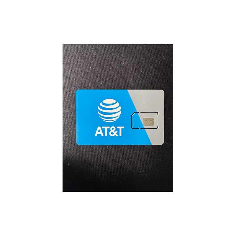 AT&T 4G/5G Tri-Cut SIM Cards (10-Pack) – Compatible with AT&T