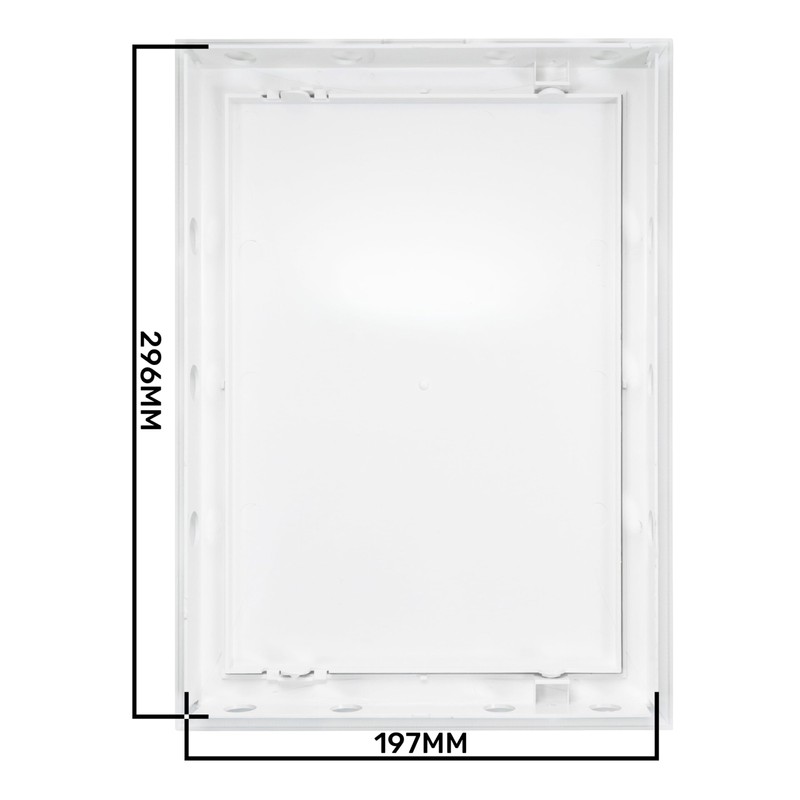 White Access Panel, Revision Door, Gas Water Electricity Service Inspection