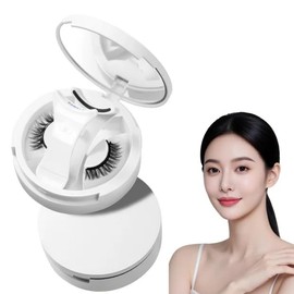 Magnetic False Eyelashes, Easy to Attach in 3 Seconds, No Glue Required, Magnetic Eyelash, For Beginners, Natural, Smooth Feel, For Thin Makeup, Reusable, Ultra Lightweight, Fluffy, Storage Box