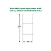 For Rent Yard Sign Custom Large QR Code, Double Side