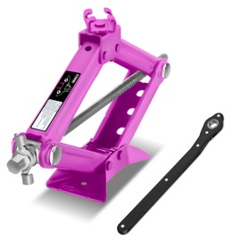 CAAP DRIVEN 2-Pack Portable RV Trailer Stabilizer Scissor Jack for Car - 1.5 Ton Car Jack Kit,Quick Lifting Tire Changing Kit, 4'' - 15.2'' Lifting Range, CAAP-TOLS-SJK-15-PR